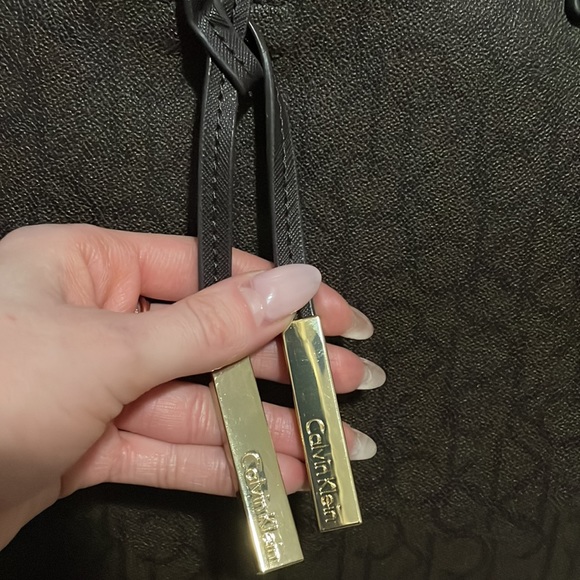 Calvin Klein Monogram Tote Bag - Picture 2 of 7